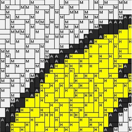 Smiley1 40x40cm bunt als Volldruck