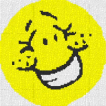 Smiley9 40x40cm bunt per eMail