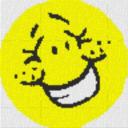 Smiley9 40x40cm bunt per eMail