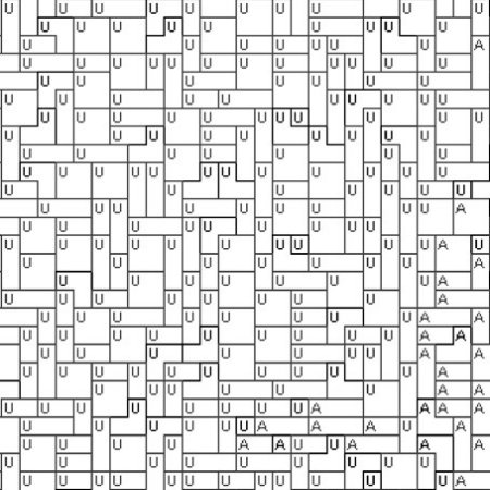 Smiley14 40x40cm bunt als Entwurfdruck