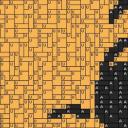 Smiley14 40x40cm bunt als Volldruck