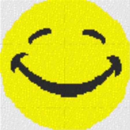 Smiley15 40x40cm bunt per eMail