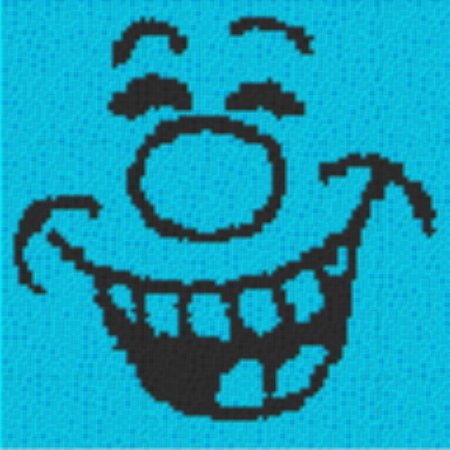 Smiley22 40x40cm bunt per eMail