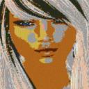 Diva 80x60cm bunt per eMail