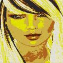 Diva 80x60cm yellow Style per eMail