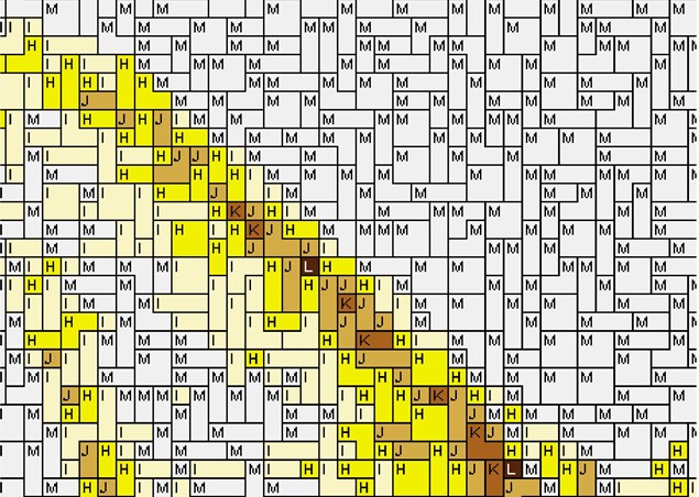 Bored Kitten 80x60cm yellow Style per eMail