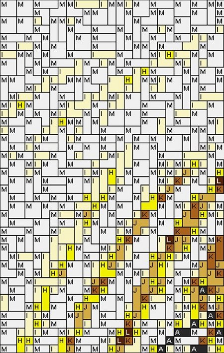 Dämonenfrau 60x100cm yellow Style per eMail