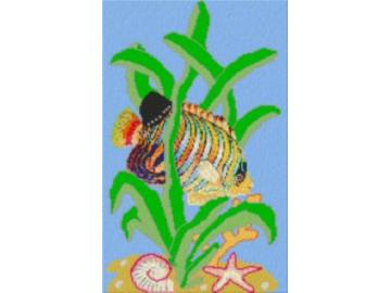 Meeresboden 60x100cm bunt per eMail