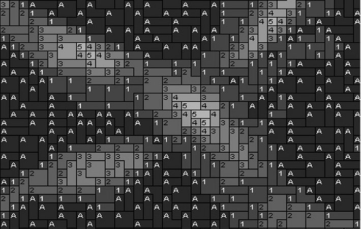 Katta Affen 80x60cm schwarz/weiß per eMail