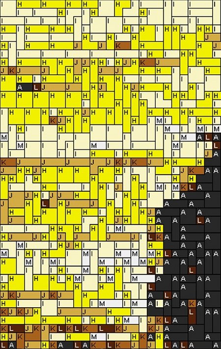 Welpe 60x80cm yellow Style als Volldruck