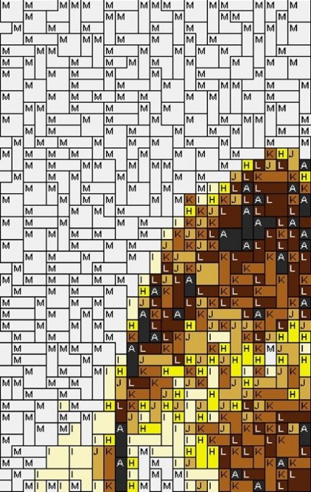 Wolf 60x80cm yellow Style per eMail