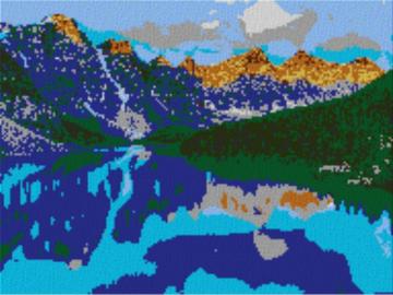 Alberta 80x60cm cartoon Style per eMail