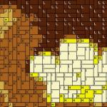 Eule 60x80cm yellow Style als Volldruck