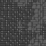 Löwin 80x60cm schwarz/weiß als Volldruck