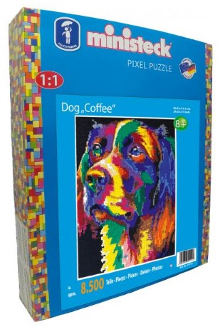 Ministeck ART das ORIGINAL - Hund "Coffee" XXL-Box