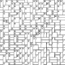 Gesteck mit 2 Kerzen 40x40cm bunt als Entwurfdruck